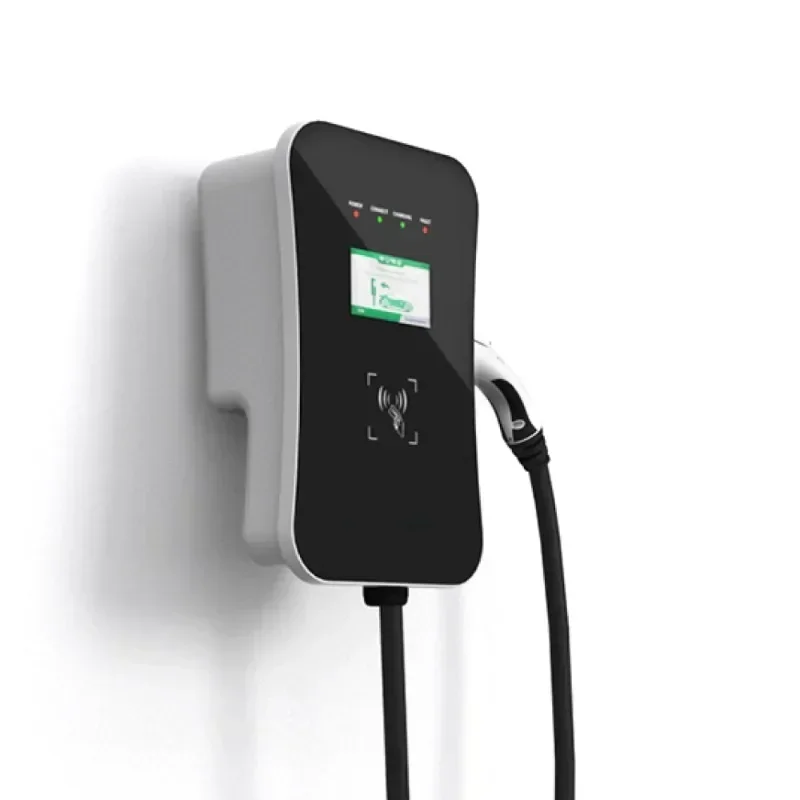 3 Phase WallBox Manufacturer EV Public Charger Station for Electric Car Charging