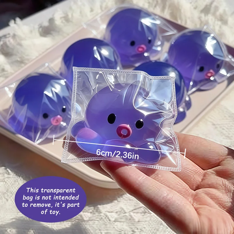 1Pcs Bubble Squid Taba Squishy Toy Slow Rebound Squeeze Toy Muddy Texture Stress Relief Fidget
