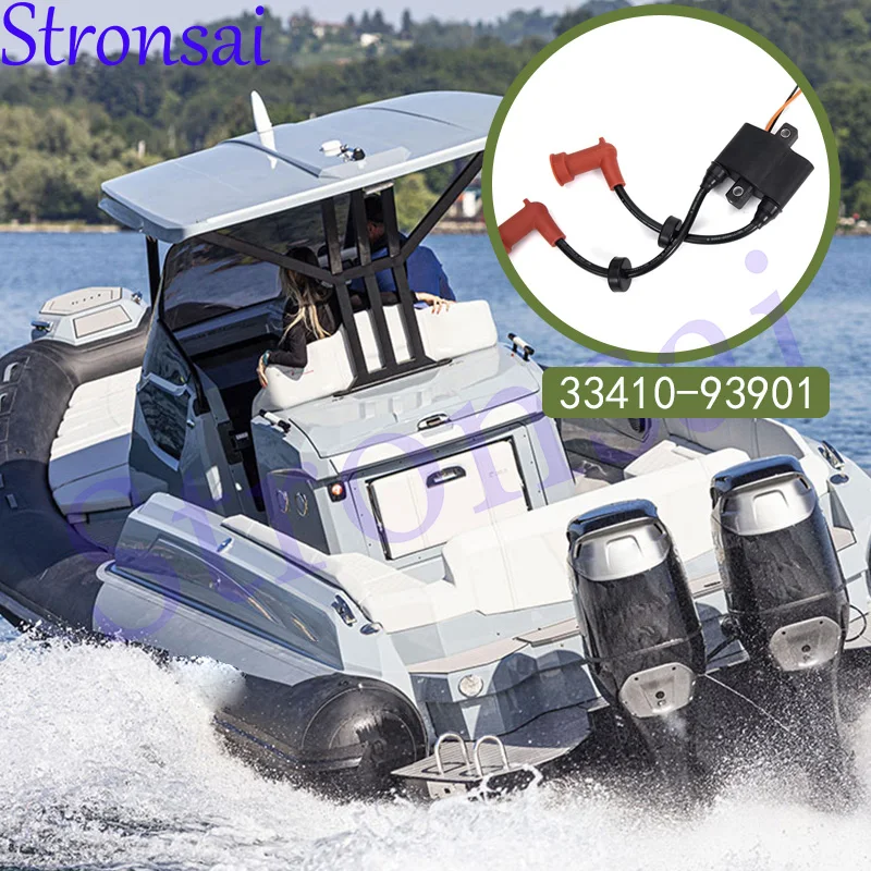 

33410-93901 Вилка катушки зажигания для подвесного мотора Suzuki 40HP 30HP 15HP 2-тактный DT40 DT30 DT15