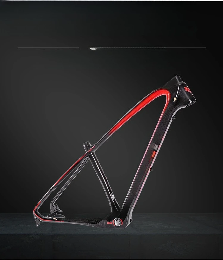 VTT en fibre de carbone cadre de VTT de 29 pouces cadre de VTT à queue dure intégré en plein air