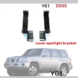 Accessori decorativi per cofano per Nissan Patrol Y61 Base di montaggio per faretto cofano Patrol Y61 modifica della luce anteriore