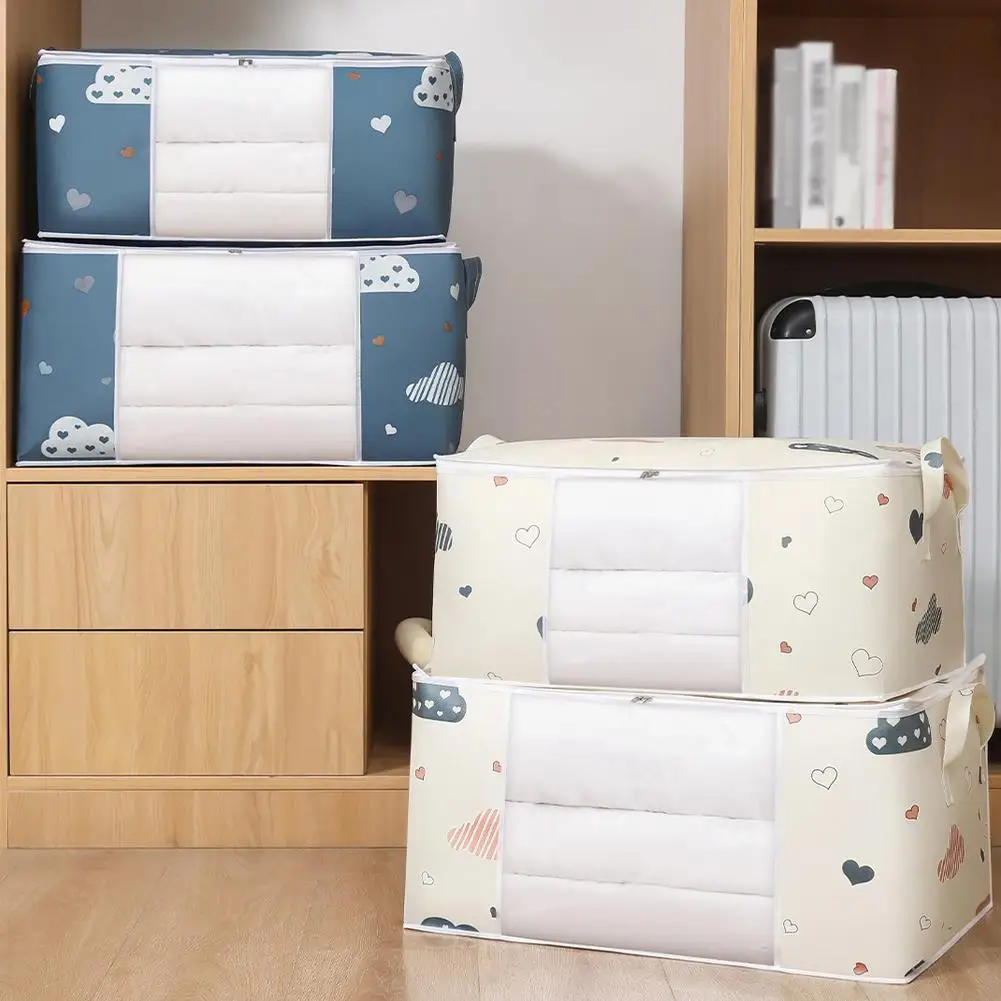 Quilt Storage Bag Multi-functional Dustproof Moistureproof Large-capacity Clothes Storage Bag Home Moving Organising Bag