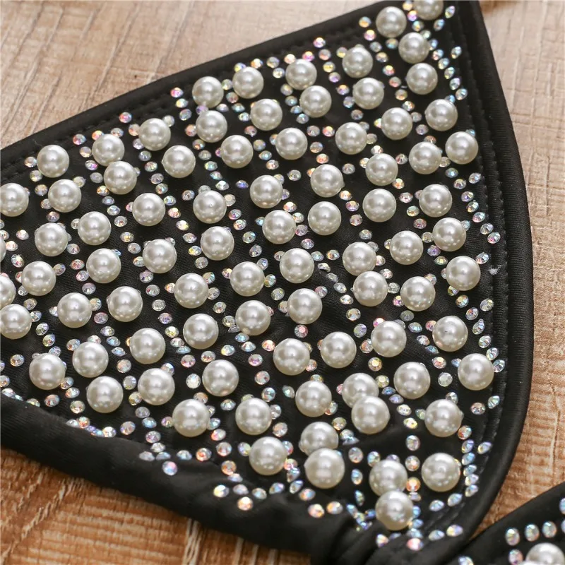 2026 مثير المرأة اليدوية الترتر 1 مجموعة مجموعة البكيني Tankini مثير البرازيلي ملابس السباحة الدانتيل أعلى Praty ملابس السباحة