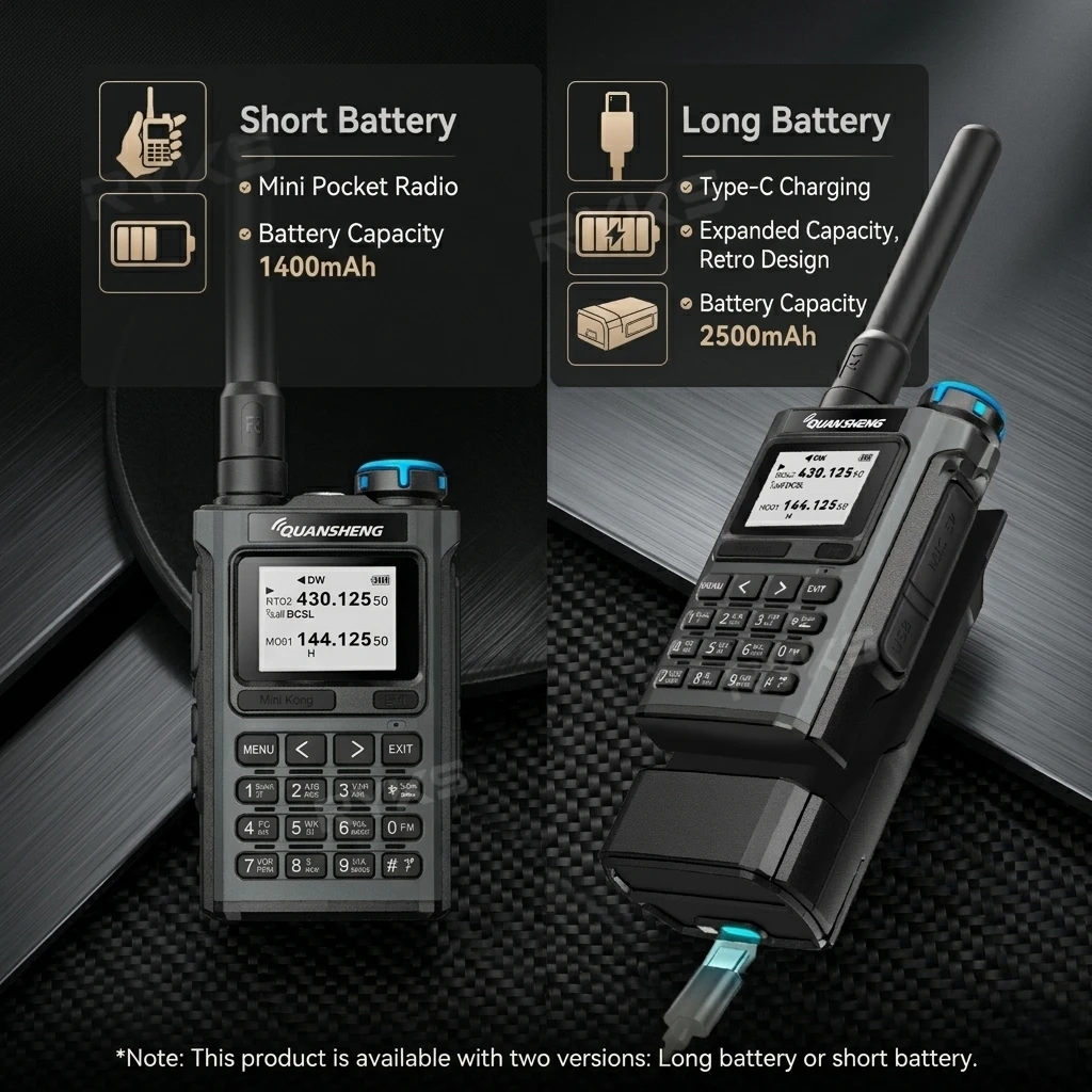 QUANSHENG UV-K1 Dual Band Walk - Outdoor Adventure Uva ulasan dan harga