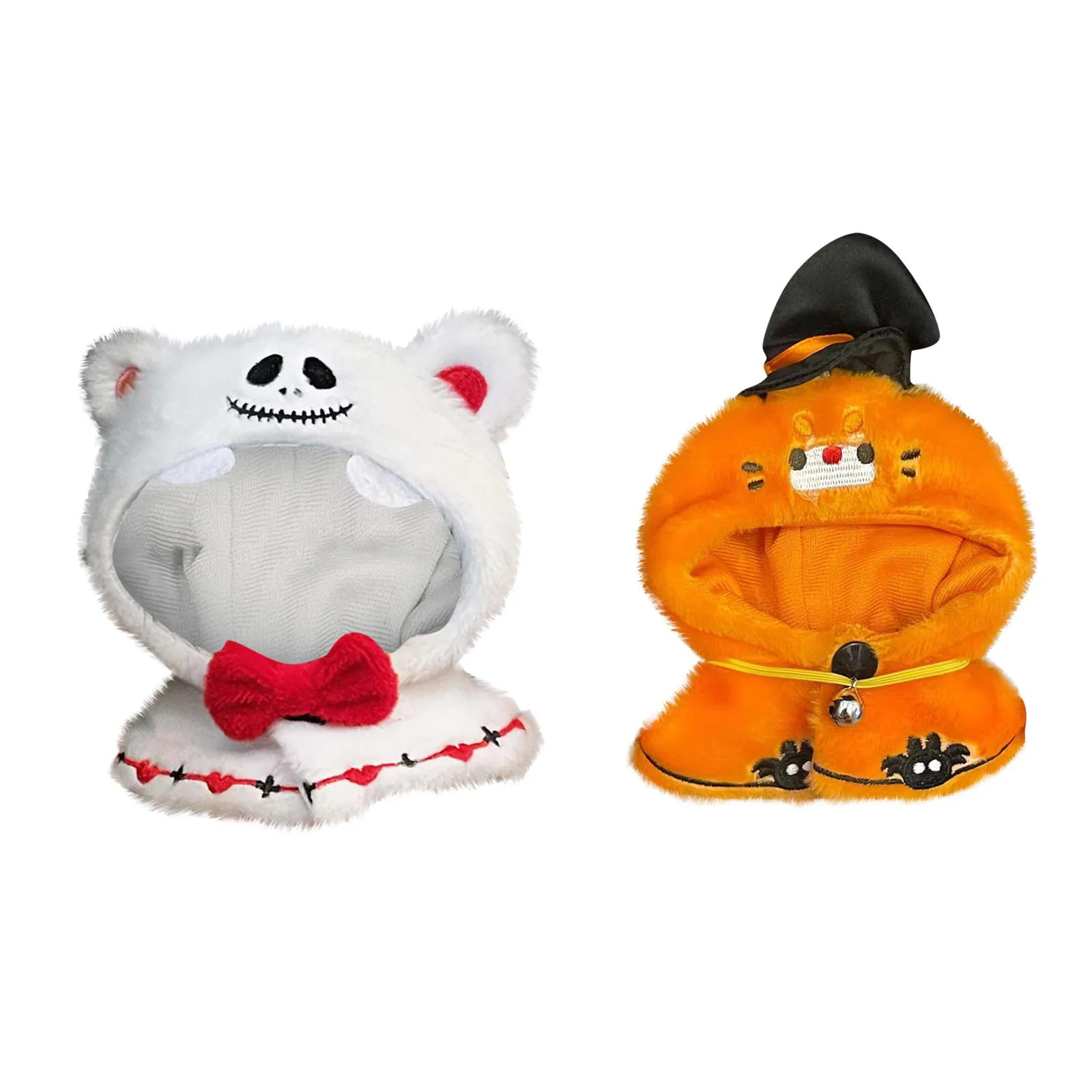 Черная шляпа на Хэллоуин и милый виниловый костюм куклы - нарядная праздничная одежда для модных кукол, коллекционные подарочные аксессуары