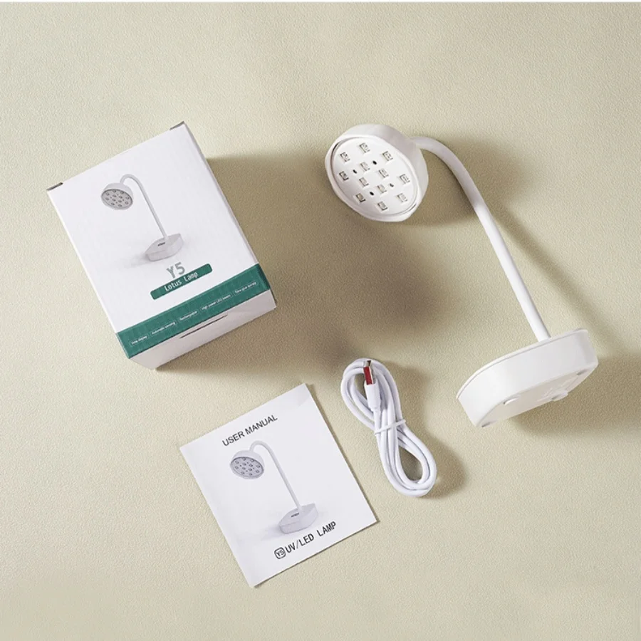 Nail Art Lamp Oplaadbaar Draagbaar Licht Mini Nail Art Lamp Kleine Led Gebakken Nagel Diamantlamp Uv-lamp Ingebouwde batterij Baklamp