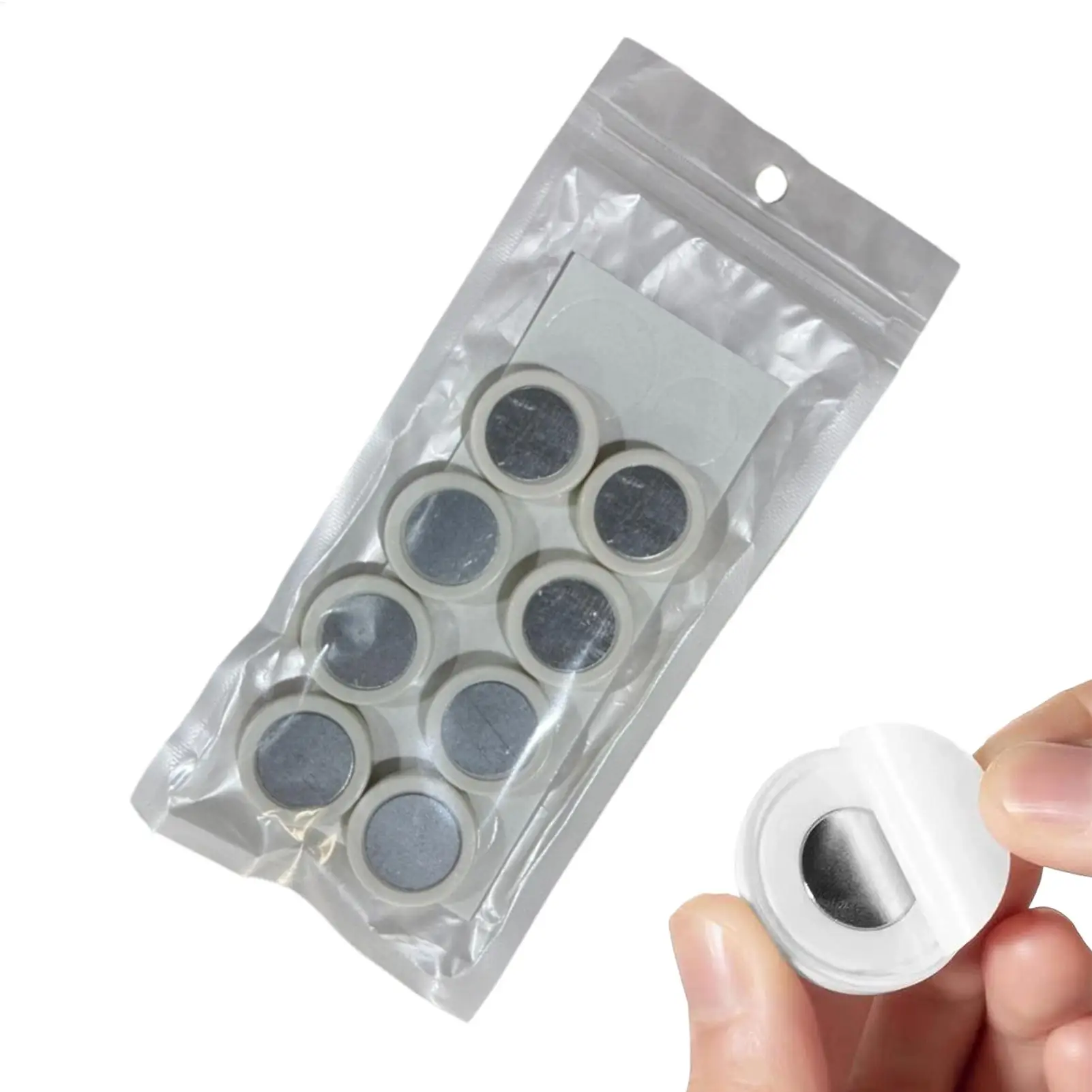 Magnetic Remote Control Holder 8 Pack Self Adhesive Wall Mount TV Air Conditioner Storage Organizer Strong Magnetic Sticker
