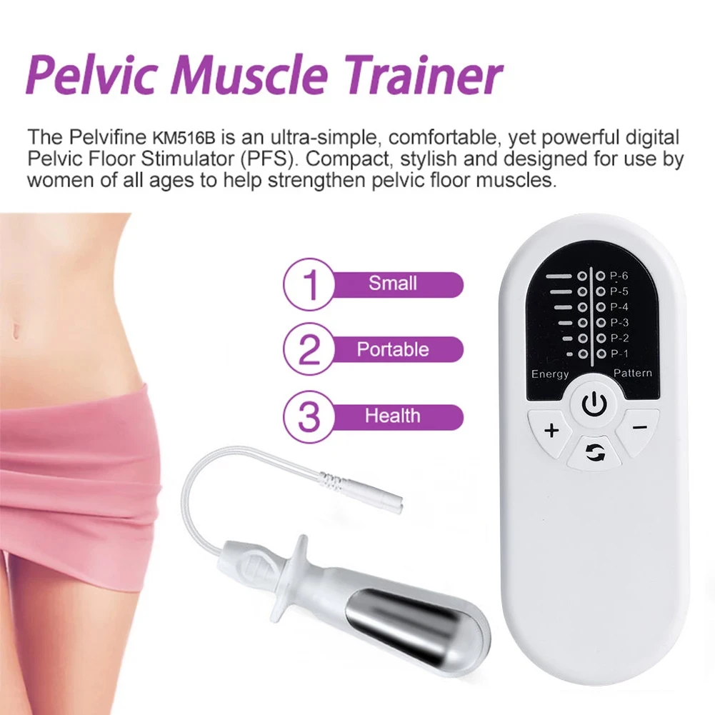 Kegel Exerciser TENS/EMS Pelvic Floor Stimulator Ttrainer  for Women's Pelvic Floor Muscles Tightens and Improves Incontinence