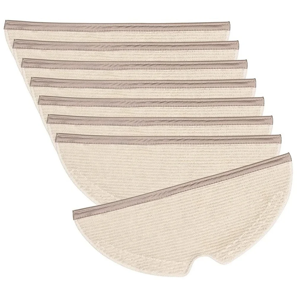 BAAY 8-упаковка тканевых подушечек для швабры из микрофибры для Xiaomi Roborock S5 MAX S5 S50 S51 S55 S6 S6 Pure S6 Maxv Запчасти для пылесоса