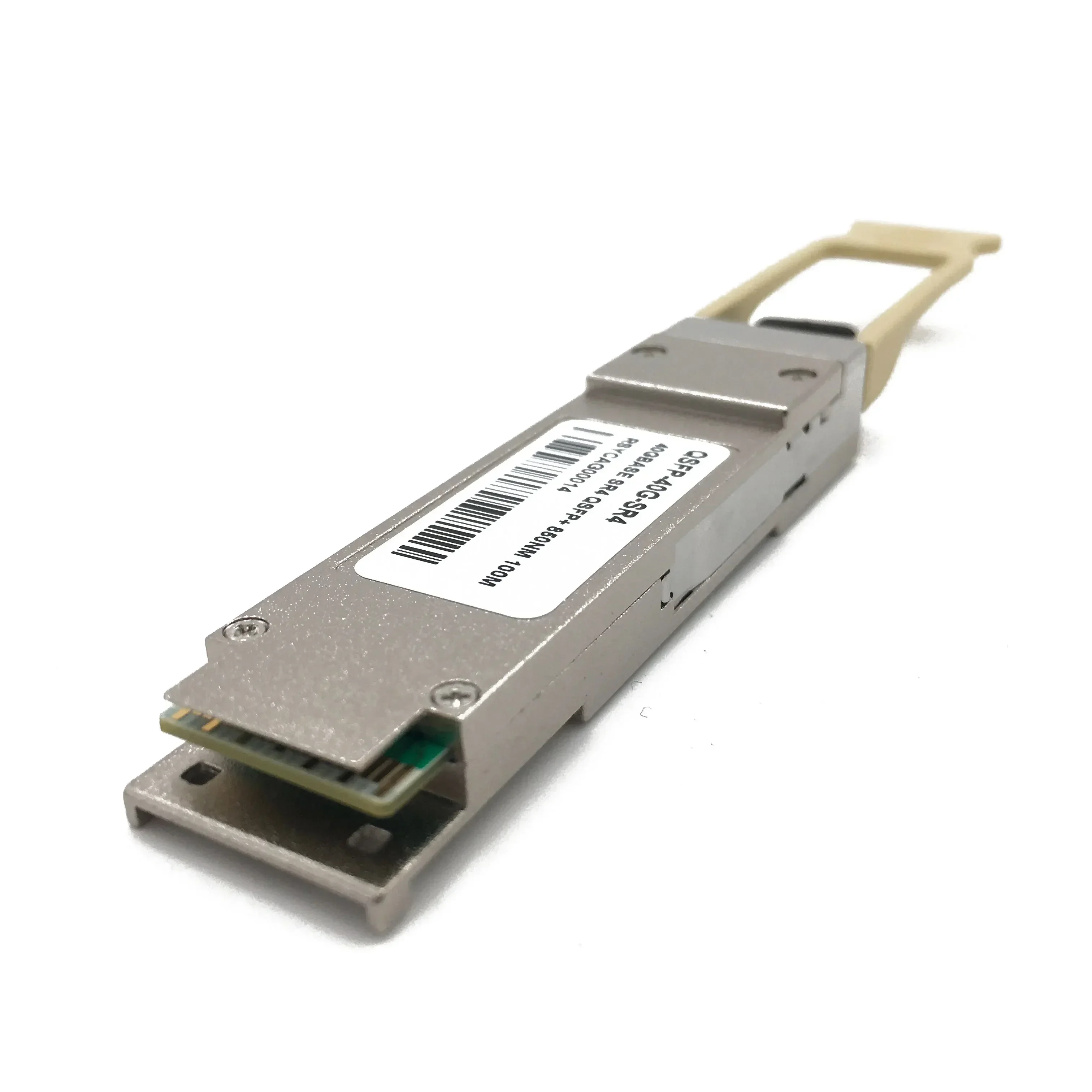 โมดูลรับสัญญาณ QSFP-100G-SR4 ดูเพล็กซ์ LC 100G 100 เมตร QSFP28 SR4