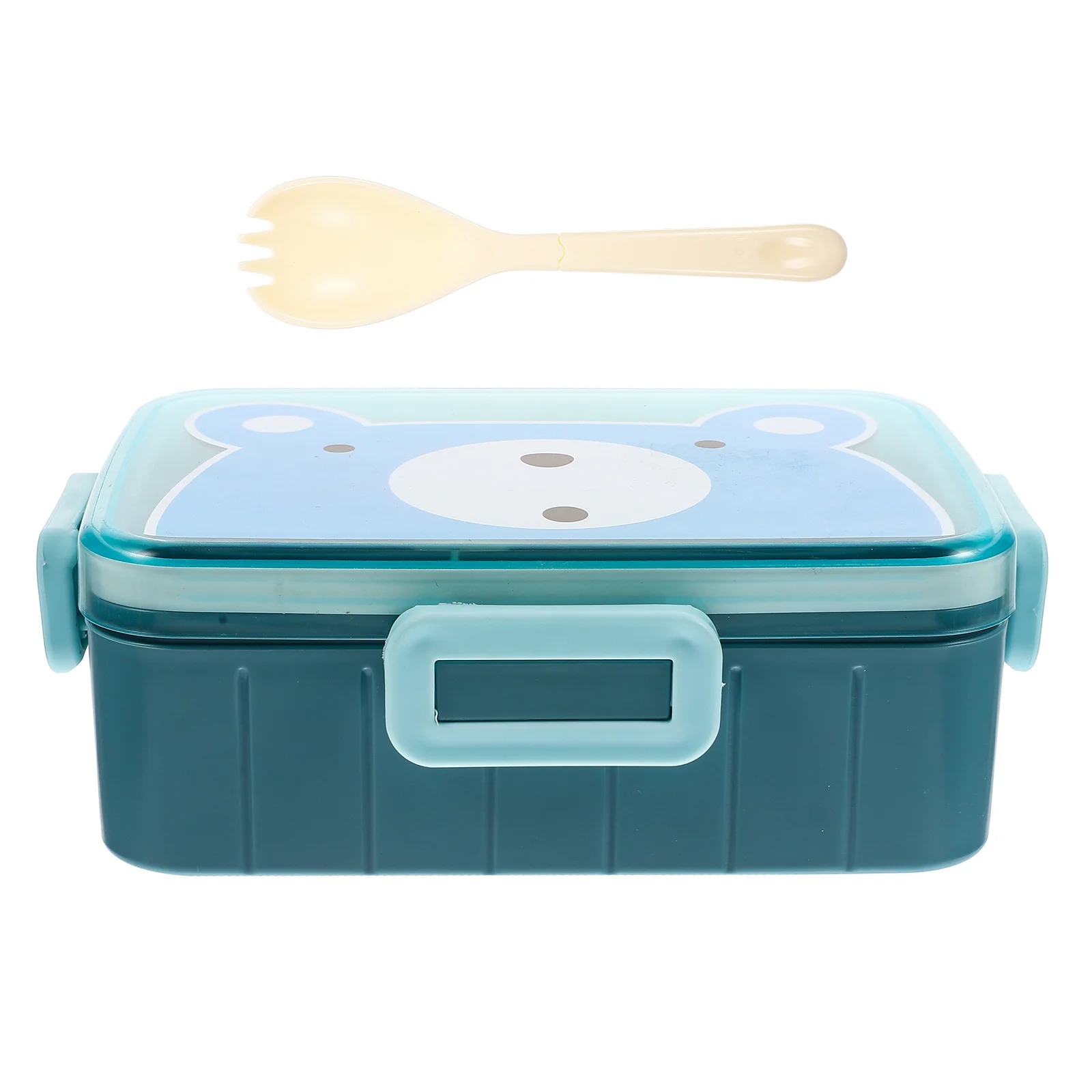 

Children Bento Plastic Lunch Box For Kids Leakproof Compartment Cartoon Pattern Portable Food Container Kids Bento Case