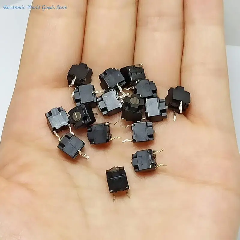 A3PD 5PCS Mouse Micro Switch Button For Micro Soft Ie3.0 Roller Io1.1 Ie4.0 Brown Dot