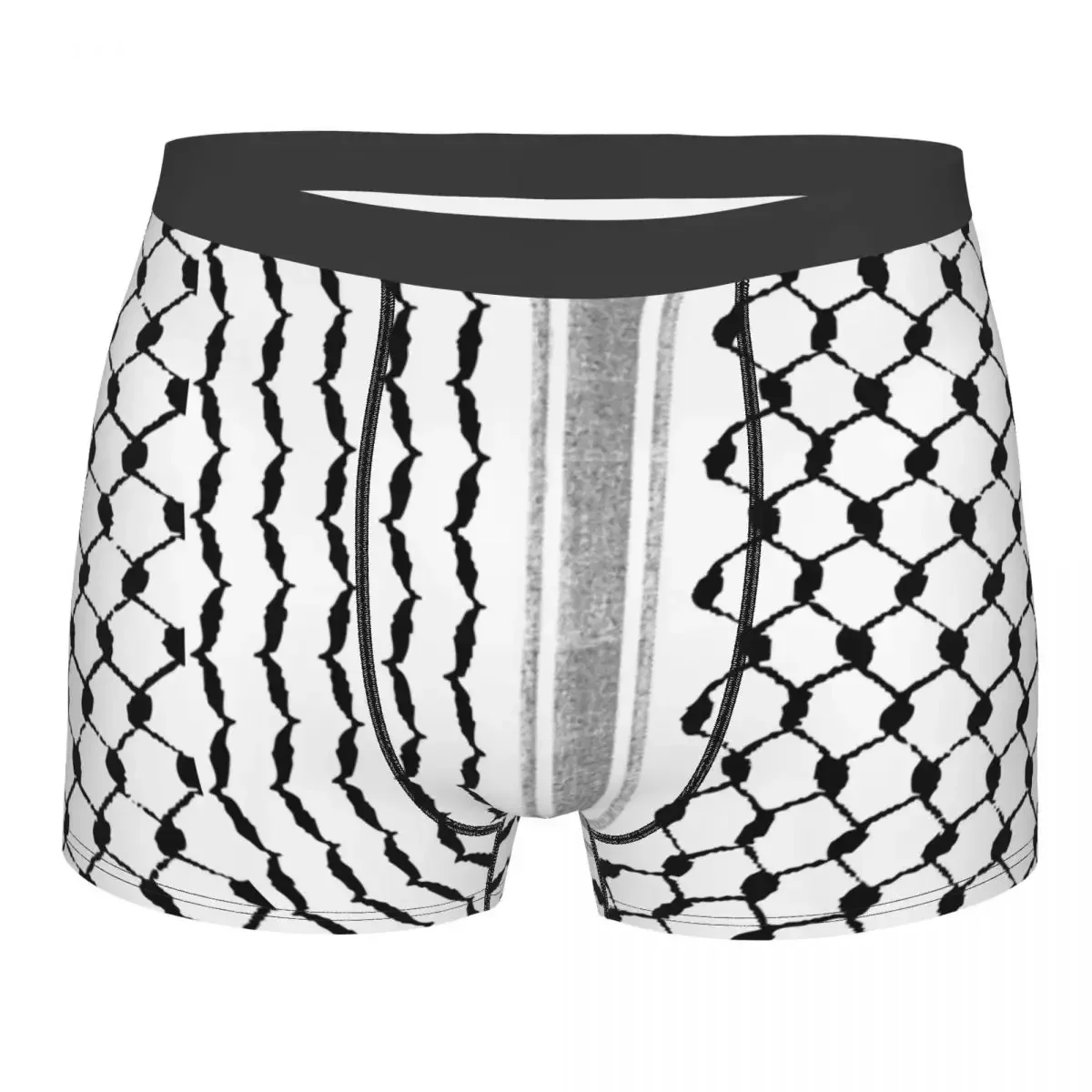 Hatta Kufiya Folk Pattern Man Underwear  Arabic Traditional Keffiyeh Design Boxer Shorts Panties Underpants