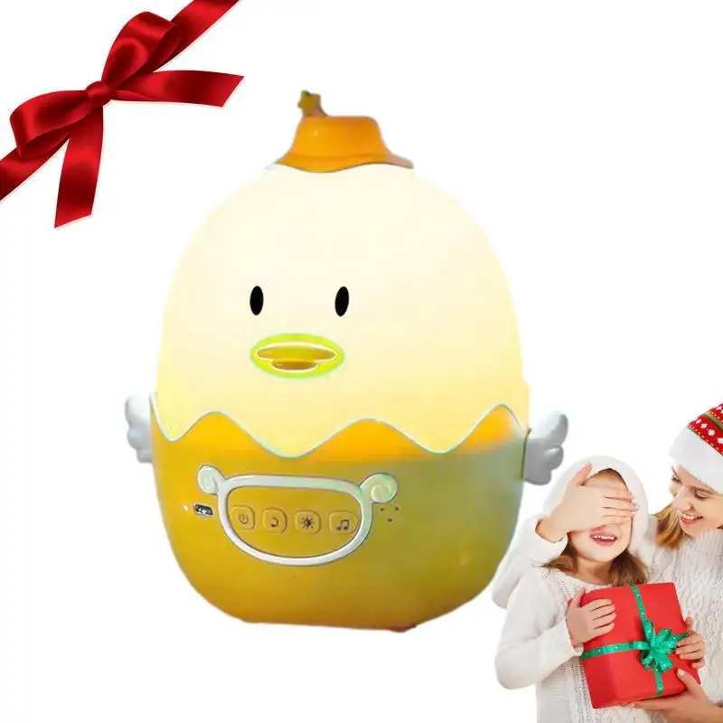 

Cute Duck Night Light For Kids Starry Sky Projection Dimmable 3 Colors Sleep Light Nursery Room Decor Baby Nursery Breastfeeding