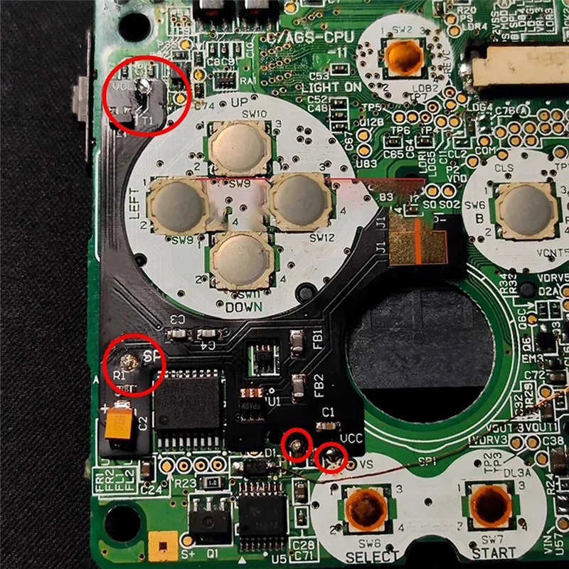 

Для модуля усиления звука GBASP с шумоподавлением Твердотельные конденсаторы Простая пайка Звуковой модуль Простая установка-A22R