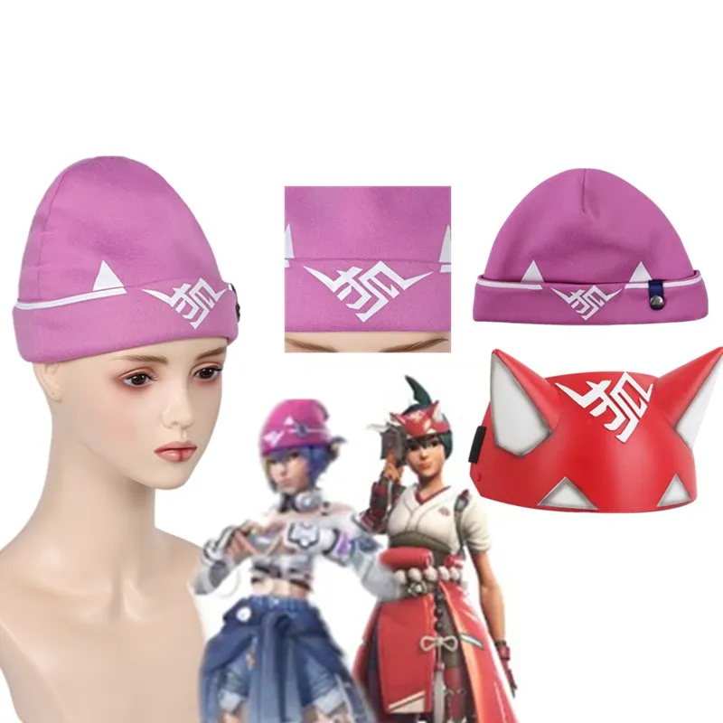 OW Kiriko-gorro de punto para adultos y mujeres, diadema de fantasía, accesorios de disfraces para fiesta de carnaval, regalos