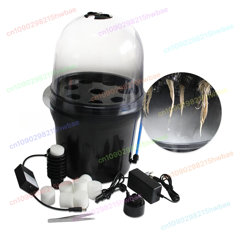 

Коробка для рассады барабана с 8 отверстиями, 5 л, оборудование для гидропонной коробки для посадки овощей на балконе, коробка для посадки без беспочвенного выращивания