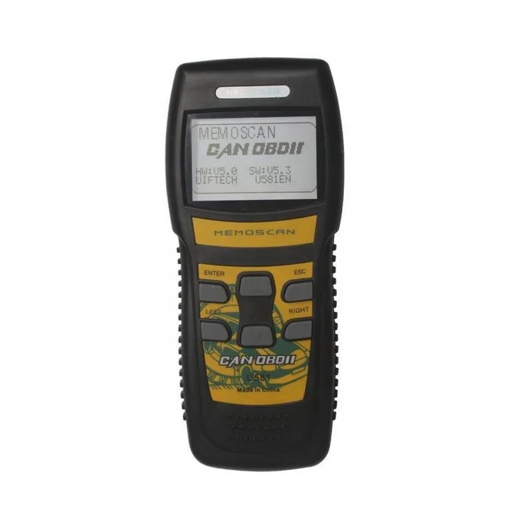 

U581 CAN BUS OBD2 Автомобильный сканер Автоматический диагностический инструмент для считывания кодов из пластика