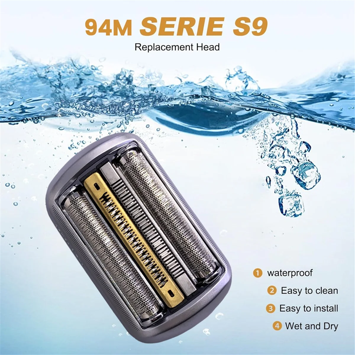 Замена электробритвы 94M для бритв серии 9, лезвия из фольги 9290cc, 9291cc, 9370cc, 9293s, 9385cc,