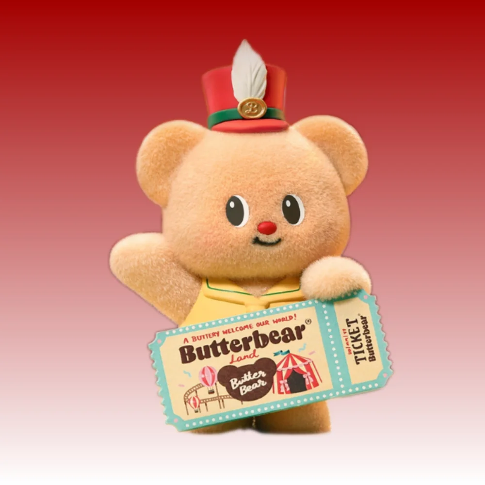 Beurre ours Top équipe boîte aveugle boîte mystère jouet à la mode Figurines en peluche poupée ornements Caixa Caja Kawaii poupées filles garçons cadeau