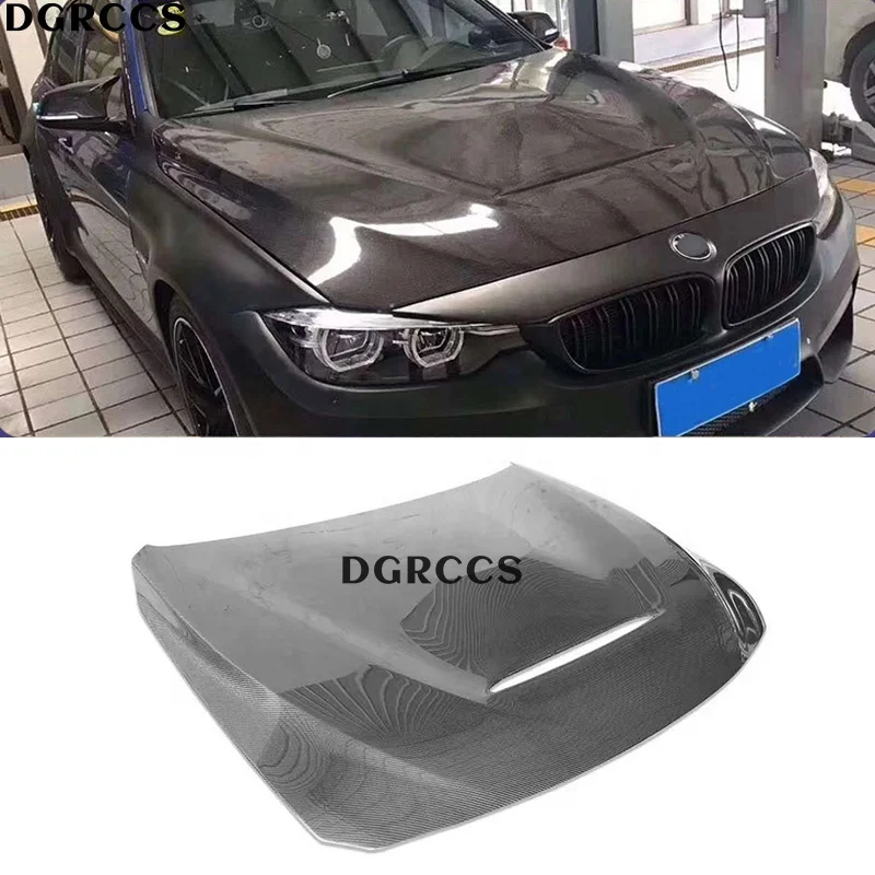 

Для BMW 3 серии F30 F35 2012-2018 GTS стиль защитный чехол для капота двигателя из углеродного волокна и звукоизоляционный чехол