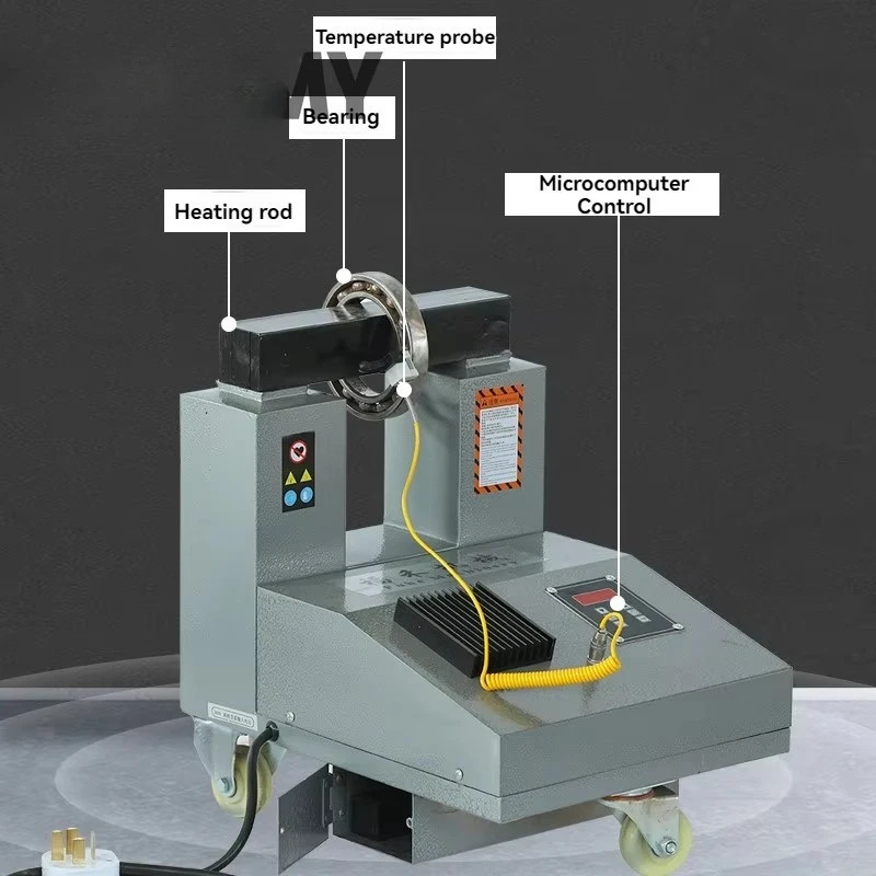 Riscaldatore per cuscinetti per micro computer HA-1 220 V - Apparecchiatura di riscaldamento a induzione elettromagnetica per cuscinetti