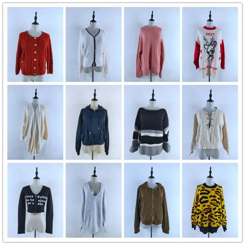 

Vintage Warm Casual Commute Sweater Unique High-End Faion Sense Versatile Comfortable Polyester Fiber Open Cardigan