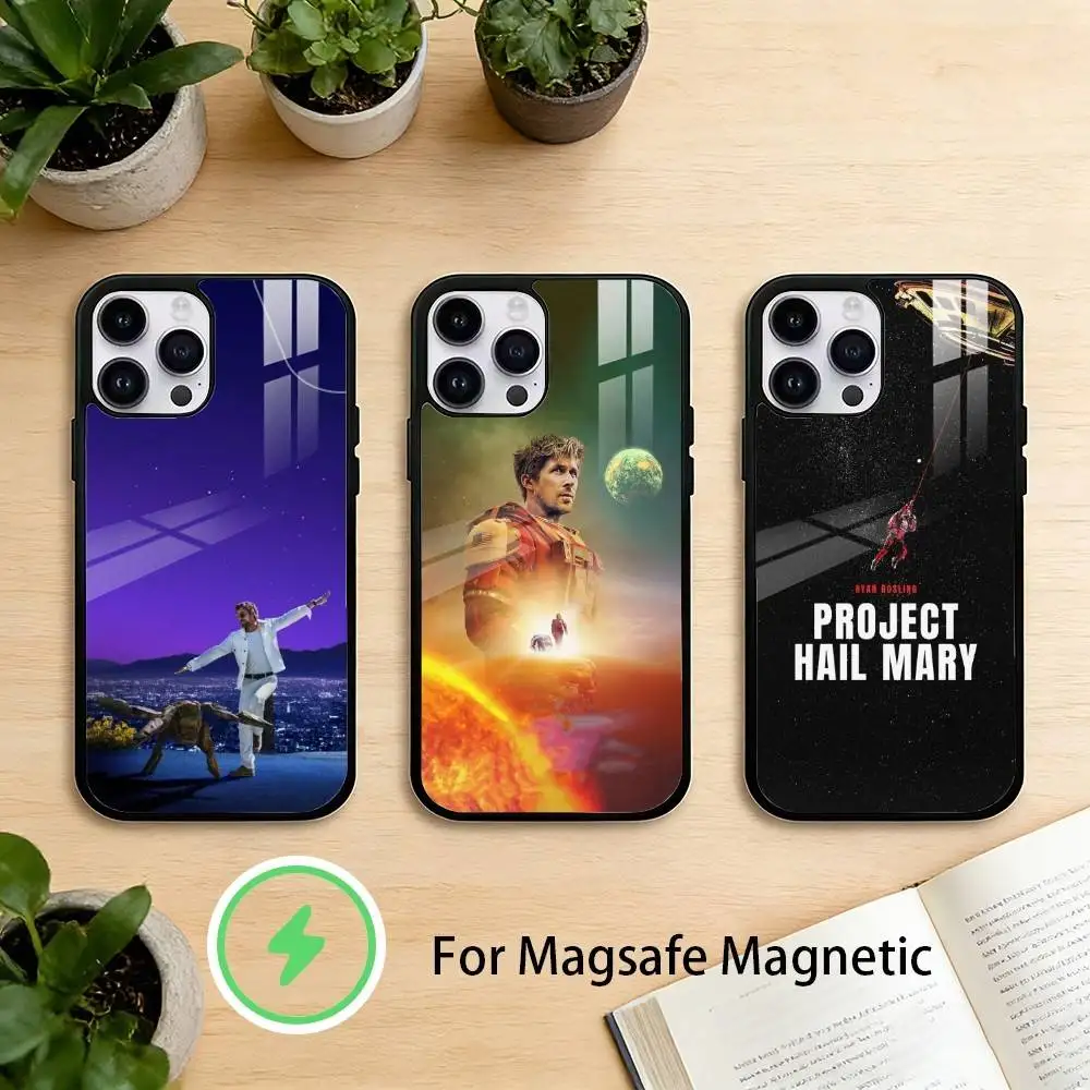 

P-Project Hail M-Mary Phone Case For iPhone 17,16,15,14,13,12,Plus,Pro,Max For Magnetic Wireless Charge