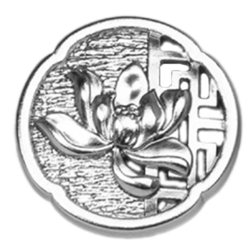 Clothes Button Vintage Sewing Button Hollow Floral Metal Button for Men Women Shirt Coat Dress Chinese-style Clothing