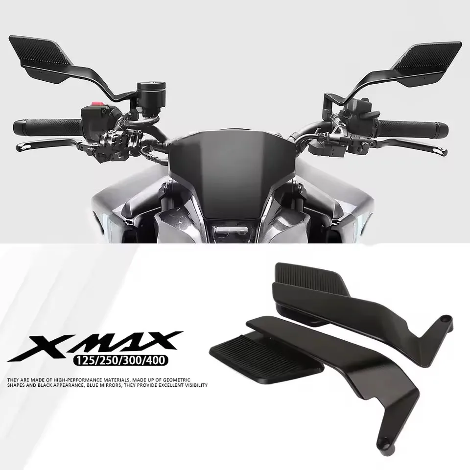 

Motorcycle Stealth Max Side Mirror Accessories Anti-glare Rearview Mirror For Yamaha XMAX125 X-MAX 250 125 X-Max 300 XMAX 400
