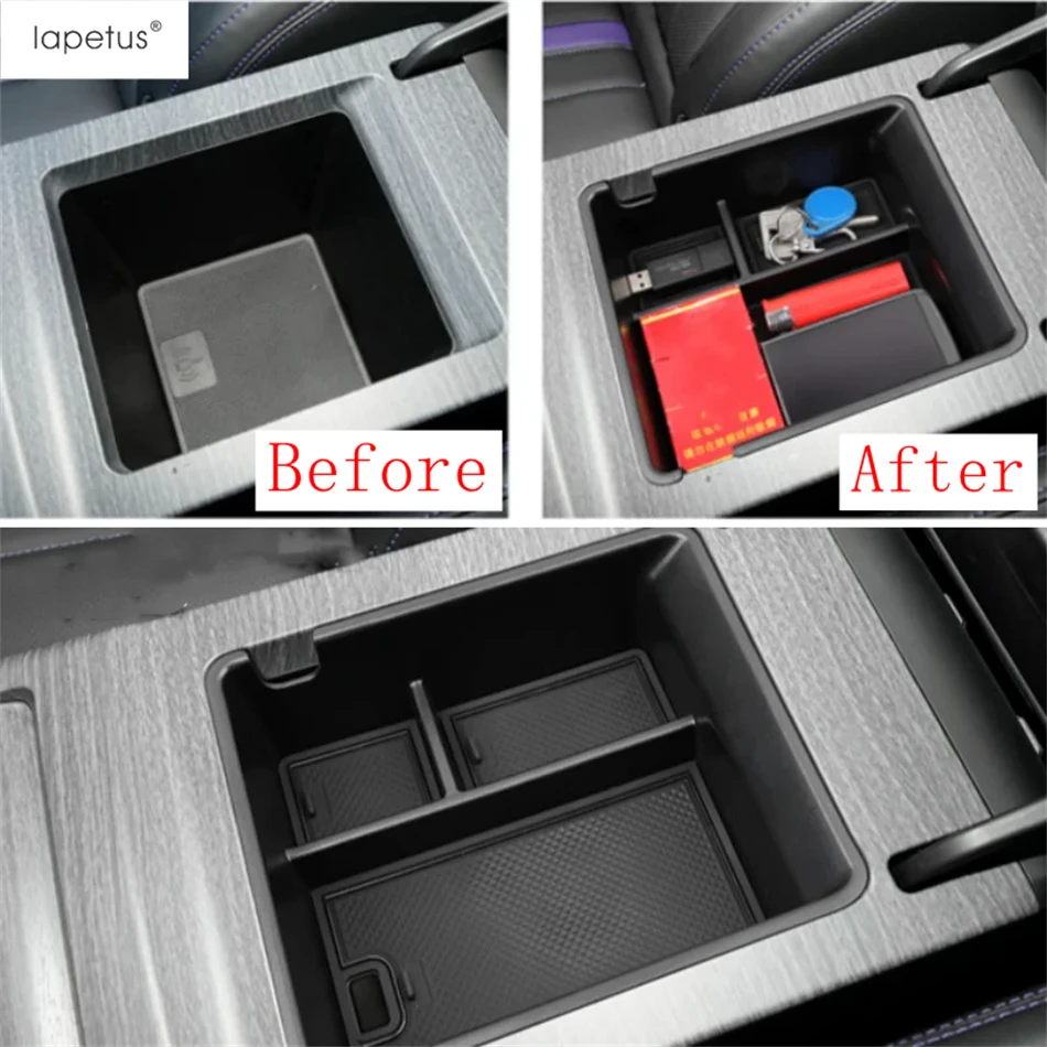 

Car Central Console Armrest Storage Box Container Organizer Holder Tray Accessories Interior Fit For Geely Preface L 2024 2025