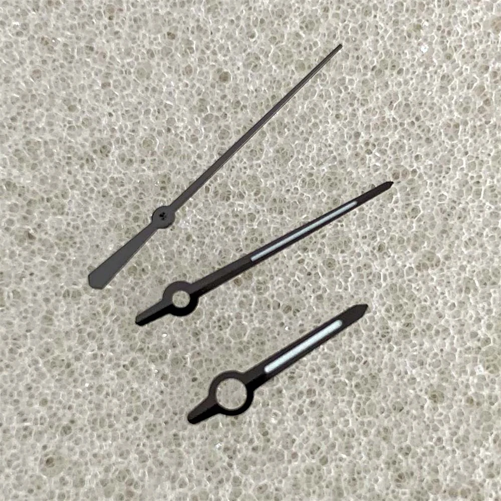 NH35 핸즈, 녹색 야광 포인터, NH34/NH35/NH36/NH70 /4R/7S 무브먼트용, 8-12-12.5mm 시계 핸즈, 3핀 바늘 액세서리