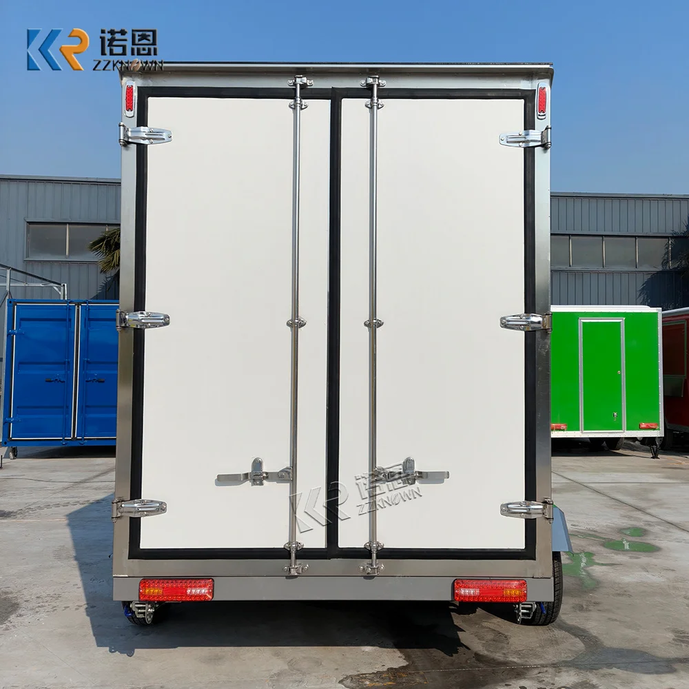 Commercial Refrigeration Truck Insulated Cold Storage Trailer for Cold Chain Distribution