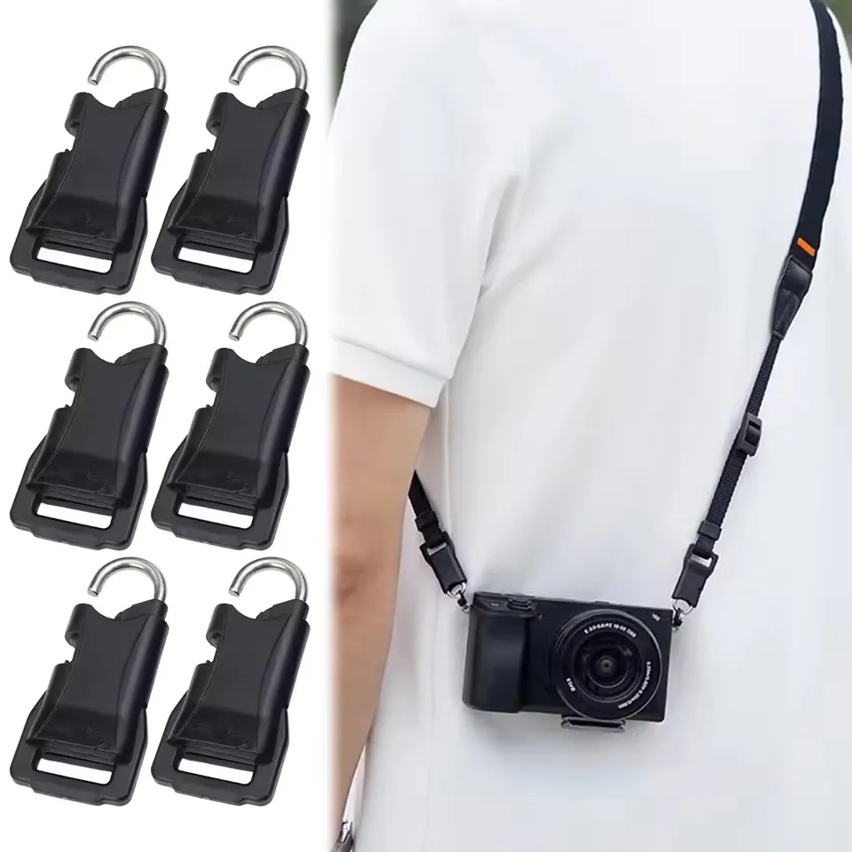 Universal Camera Quick Release Connector Buckle Stainless Steel Triangle Split Rings Camera Strap Adapter Hook Lug Ring for Sony - view 6