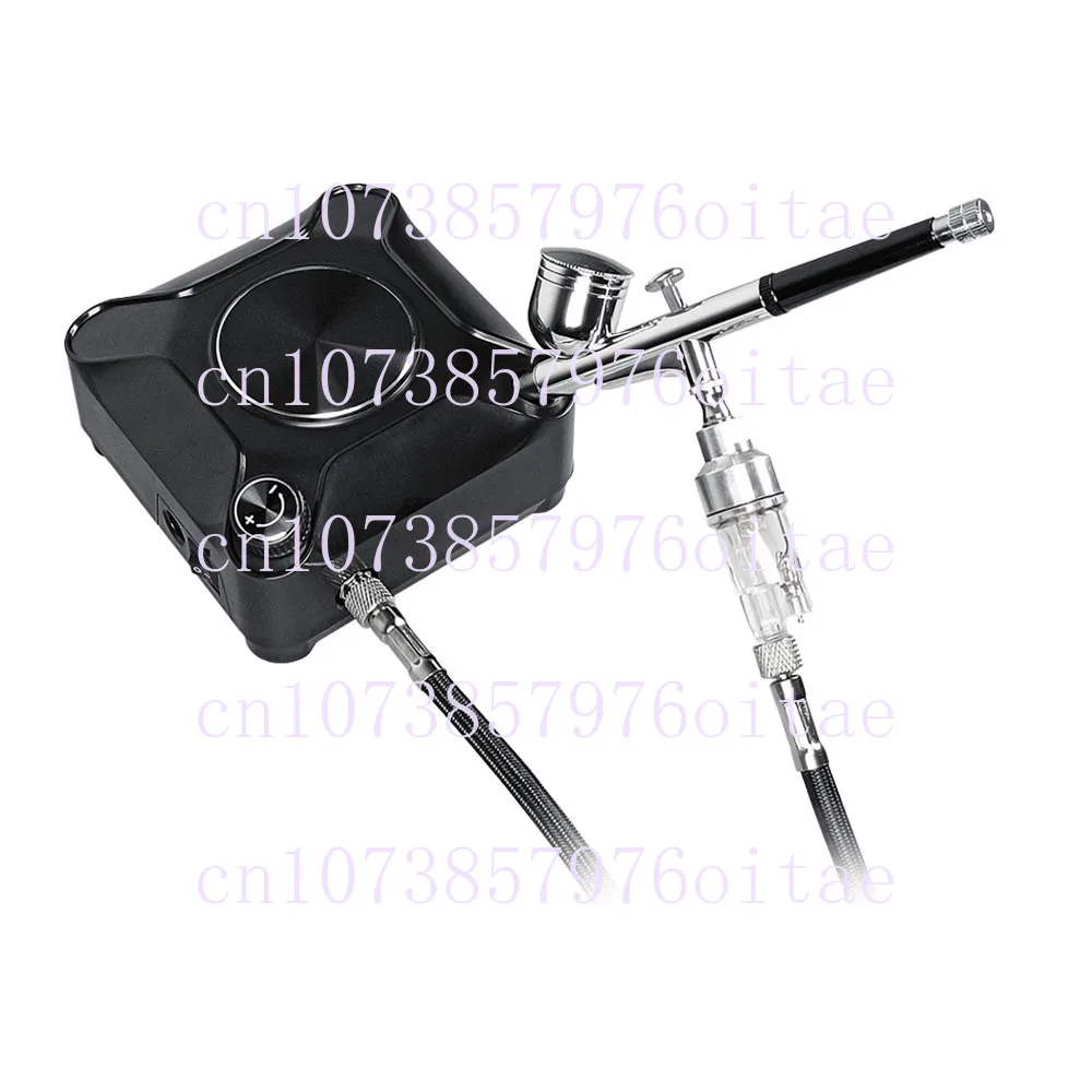 HSA8 HSA8K Silent Mini Inkjet Pump Spray Gun Artist Gundam Spray Pen Coloring Model Air Pump Set