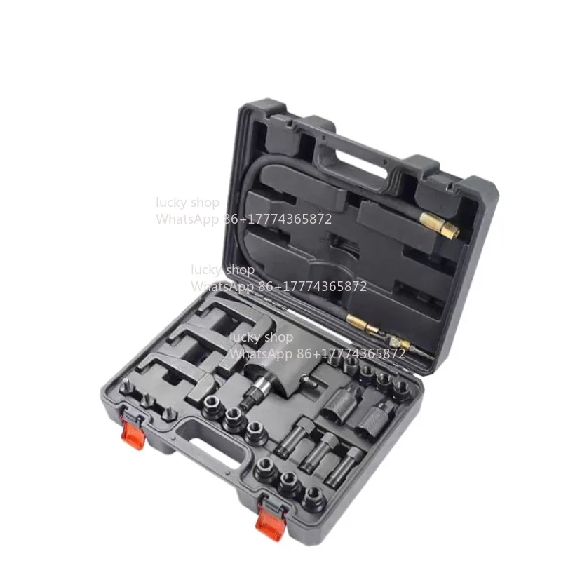 Pneumatic Injector Removal Pull Horse Tool Set, Quick Injector Car Removal Injector Repair Tool
