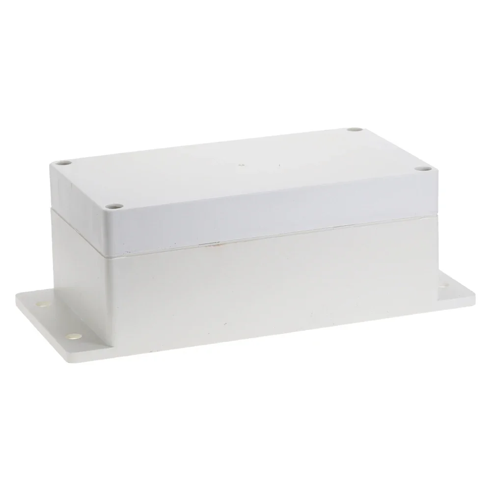 1pc Waterproof Plastic Enclosure Cover DIY Power Junction Box White 158mmx90mmx66.5mm Electronic Project Instrument Case