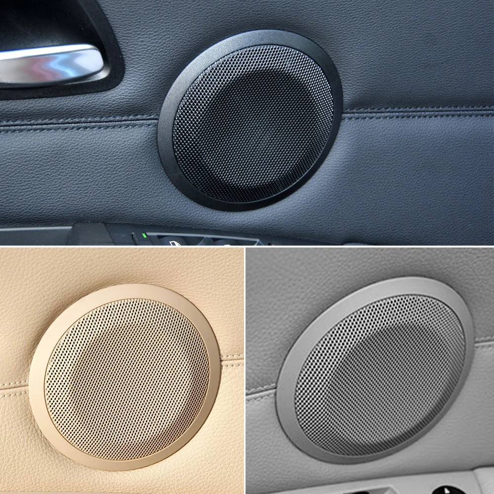 Car Interior Accessories Audio Speaker Cover Trim Door Loudspeaker Cover Trim For BMW 3 Series E90 E91 X1 E84 316 318 320 325