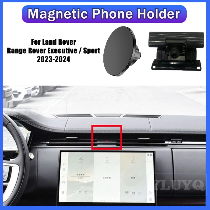 

For Land Rover Range Rover Vogue / Range Rover Sport 2023 2024 Car magnetic phone holder Gravity navigation stand