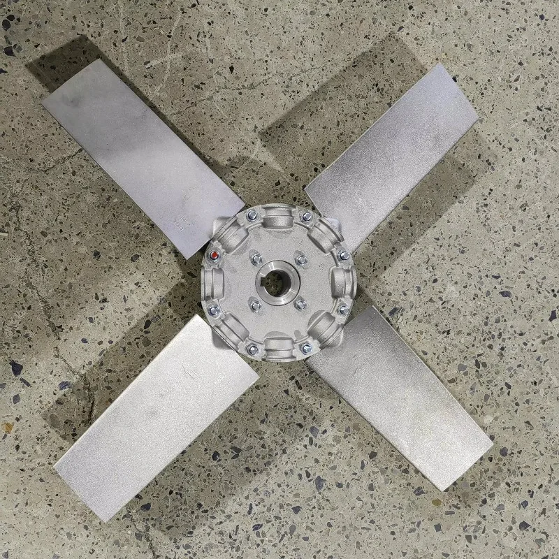 P3H High Quality Industrial Machinery Fan 450mm Axial Cooling Fan Motor Condensing Unit Square Axial Fan