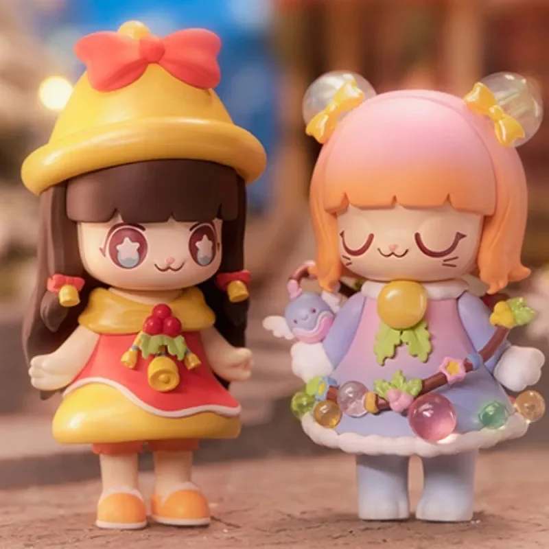 

Kimmy & Miki Wonderful Wish Series Blind Box Toys Surprise Box Action Figure Kawaii Model Ornaments Christmas Gift Mystery Box