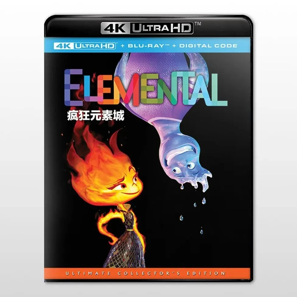 

Elemental 4K UHD Blu-ray Disc 2023 Atmos HDR10