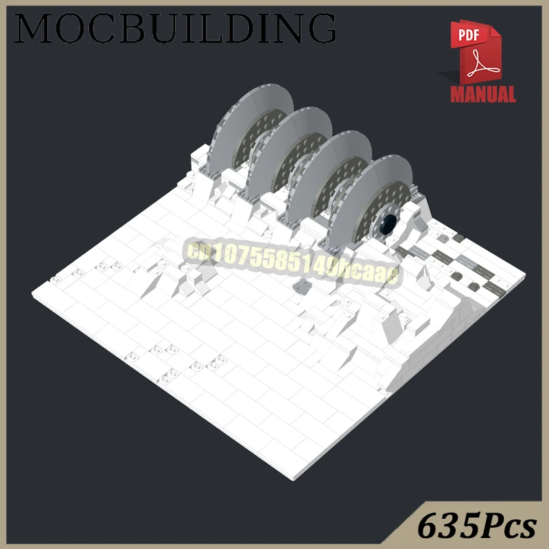 

Snowfield Scene Blocks hothed Model MOC Building Blocks Star Movie Construction Toys Gift