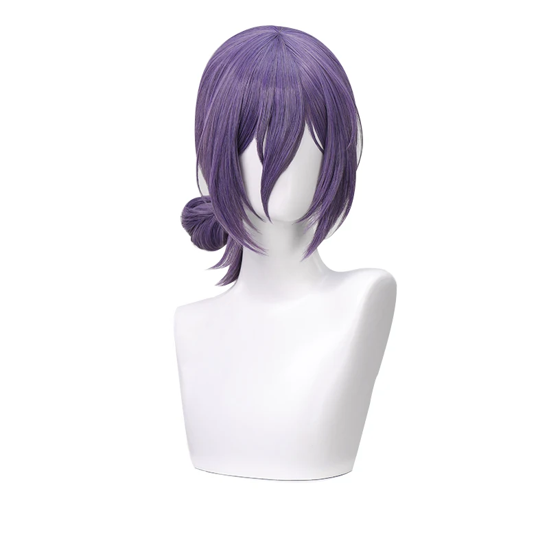 Anime Kettensäge Reze Cosplay Perücke Reze Lila Haar Dame Reze Outfit Für Hallowmas Party Erwachsene Frauen Prop Comicon Requisiten