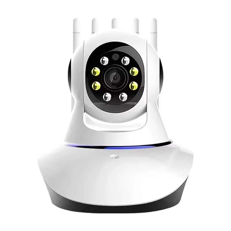 

Pan Tilt WiFi Camera 1080P HD CMOS Night Vision Auto Tracking for Baby Pet Safety Smart Home Monitor IP66 H265 with Memory Card
