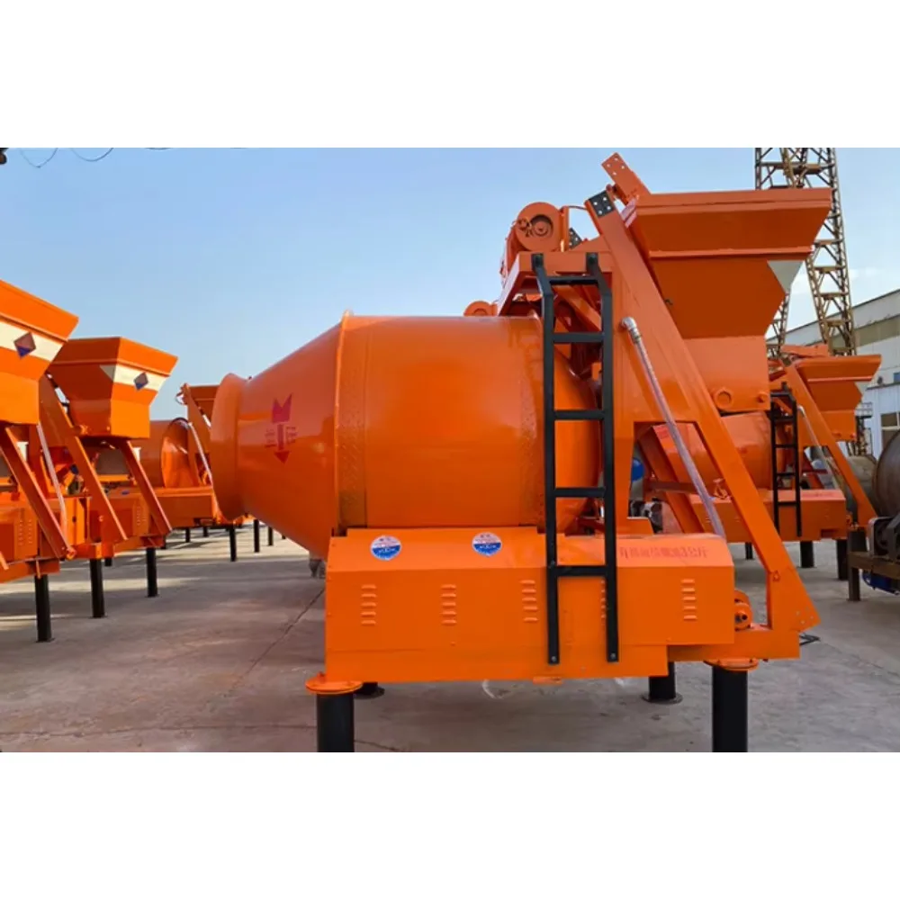 Engineering Construction Cement Automatic Diesel Mixer Large Capacity Tipping Bucket Mortar Mixing Equipment Concrete Mixer