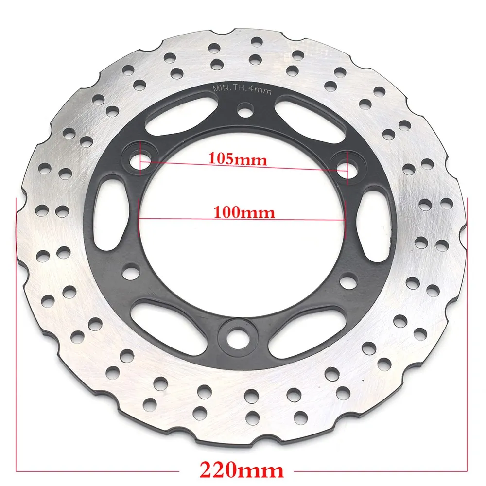 Motorcycle Front Rear Brake Disc Rotor For Kawasaki KLE 300 KLE300 Versys-X 300 2017 2018 2019 2020