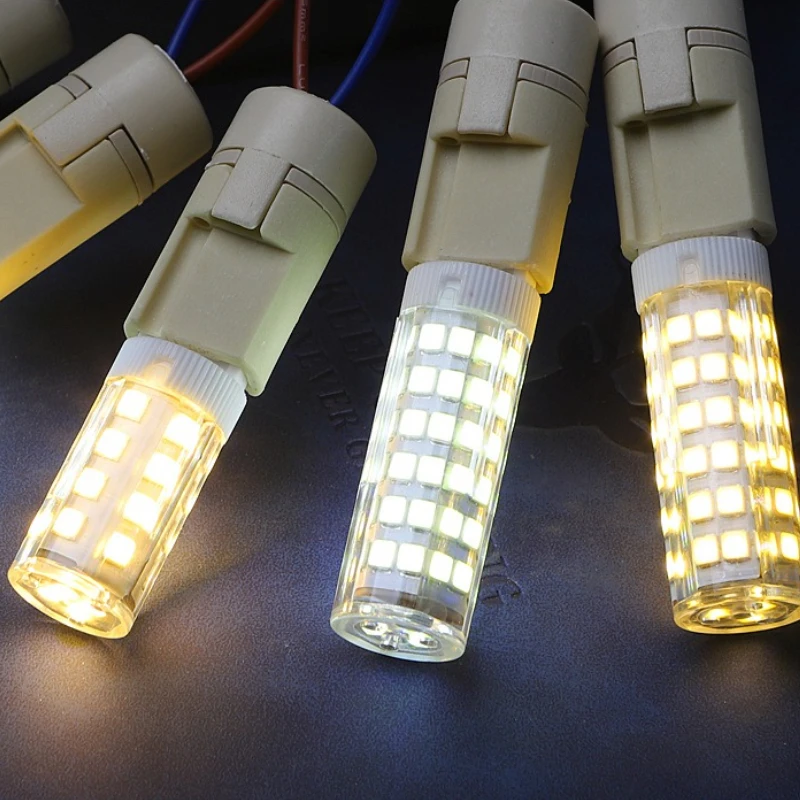 LED Bulb G9 Super Bright Pin-in-base Low-voltage LED Light Source Small Bulb G4 Crystal Corn Lamp 220V