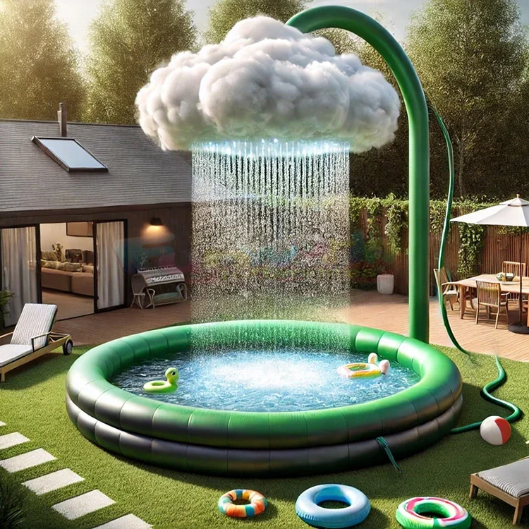 Outdoor backyard garden pvc inflatable kids swimming pools inflatable swim pool for children