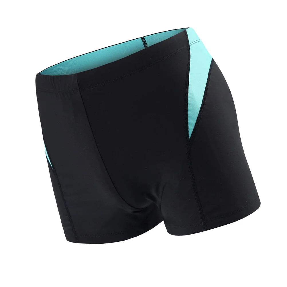 

Blue Men Swim Trunks Xl Double Color Breathable Elastic Outdoor Swimwear Beach Boardshorts Fast Dry Men Swimwear